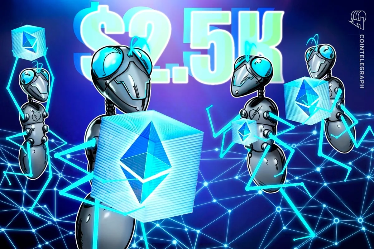 Ethereum Eyes $2,500 Retest on Bullish Pattern Formation